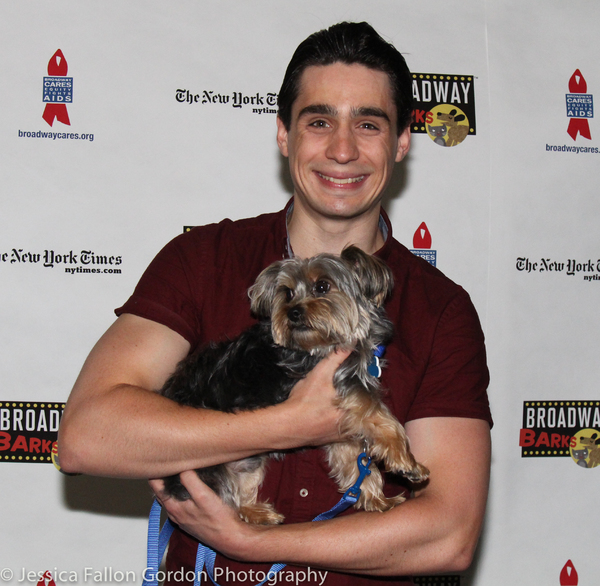 Photo Coverage: Stars of COME FROM AWAY, ANASTASIA, GROUNDHOG DAY and More Align for BROADWAY BARKS Image