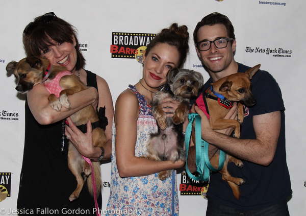 Photo Coverage: Stars of COME FROM AWAY, ANASTASIA, GROUNDHOG DAY and More Align for BROADWAY BARKS Image