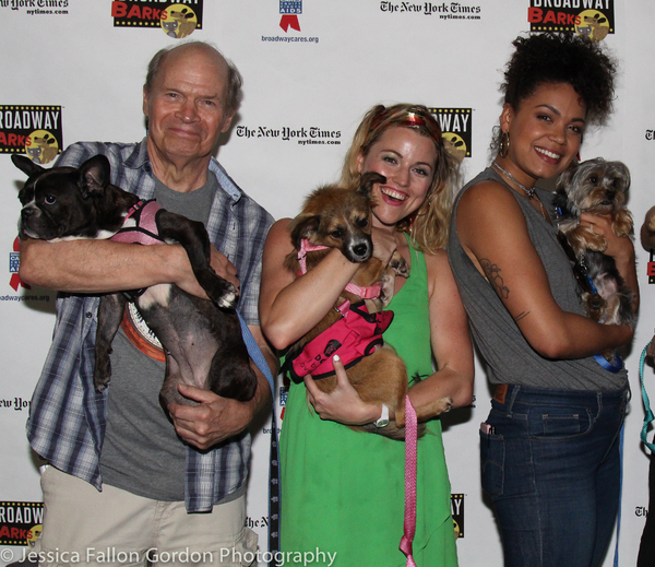 Photo Coverage: Stars of COME FROM AWAY, ANASTASIA, GROUNDHOG DAY and More Align for BROADWAY BARKS Image