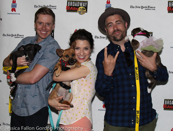 Photo Coverage: Stars of COME FROM AWAY, ANASTASIA, GROUNDHOG DAY and More Align for BROADWAY BARKS Image