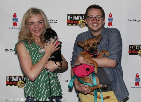 Photo Coverage: Stars of COME FROM AWAY, ANASTASIA, GROUNDHOG DAY and More Align for BROADWAY BARKS Image