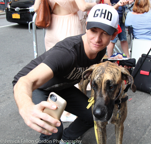Photo Coverage: Stars of COME FROM AWAY, ANASTASIA, GROUNDHOG DAY and More Align for BROADWAY BARKS Image