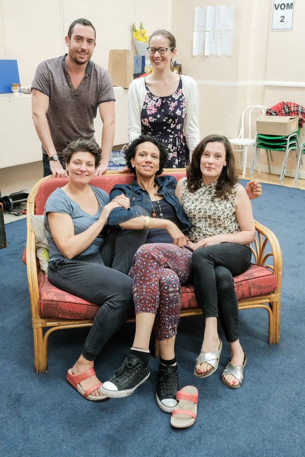 Photo Flash: In Rehearsals with DI AND VIV AND ROSE at the Stephen Joseph Theatre Image