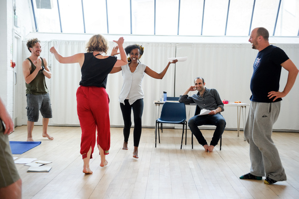 Photo Flash: In Rehearsal for Kieran Hurley's AN INJURY at Ovalhouse 