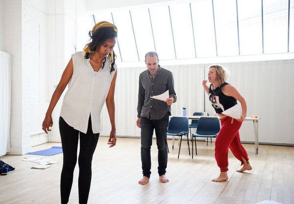 Photo Flash: In Rehearsal for Kieran Hurley's AN INJURY at Ovalhouse 