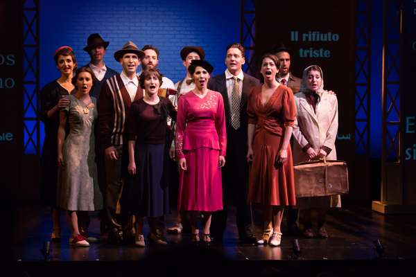 Photo Flash: First Look at AMERIKE - THE GOLDEN LAND at National Yiddish Theatre Folksbiene 