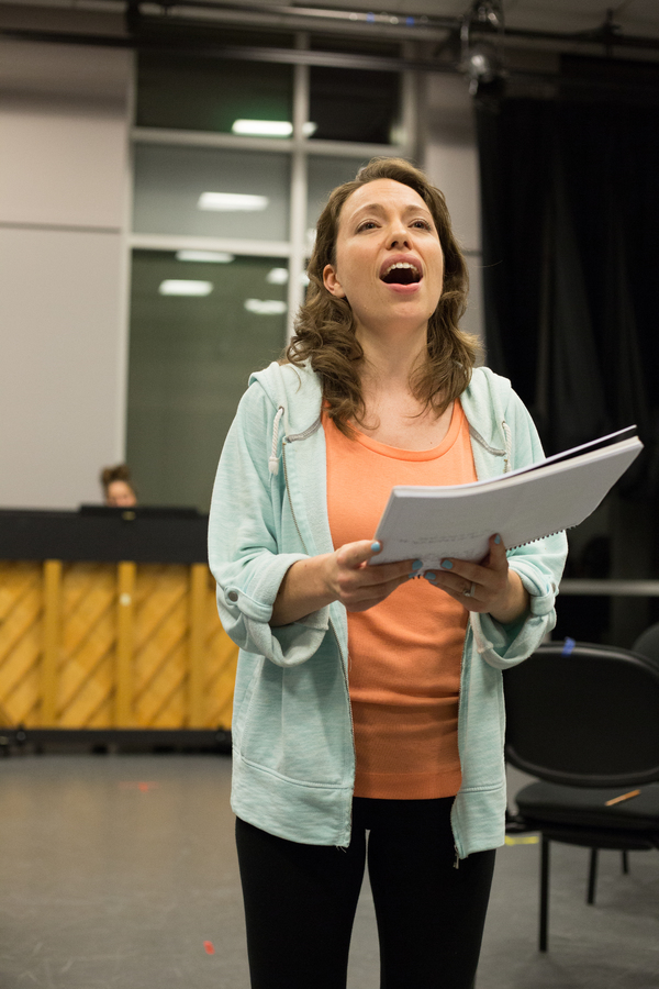 Photo Flash: In Rehearsal for Brown Paper Box Co.'s THEY'RE PLAYING OUR SONG Image