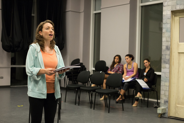 Photo Flash: In Rehearsal for Brown Paper Box Co.'s THEY'RE PLAYING OUR SONG 