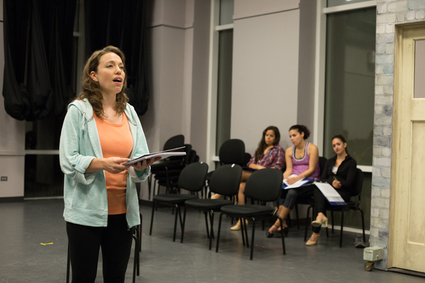 Photo Flash: In Rehearsal for Brown Paper Box Co.'s THEY'RE PLAYING OUR SONG Image
