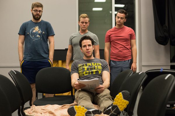 Photo Flash: In Rehearsal for Brown Paper Box Co.'s THEY'RE PLAYING OUR SONG Image