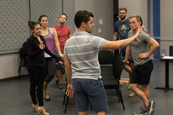 Photo Flash: In Rehearsal for Brown Paper Box Co.'s THEY'RE PLAYING OUR SONG Image