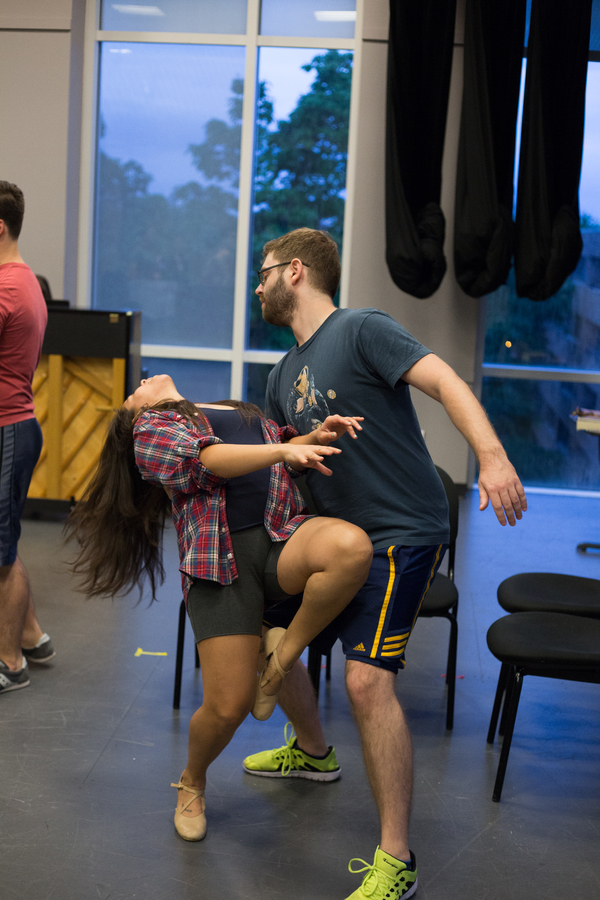 Photo Flash: In Rehearsal for Brown Paper Box Co.'s THEY'RE PLAYING OUR SONG 