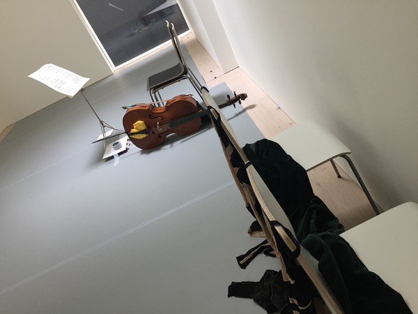 Photo Flash: Rehearsals Begin at Studio Wayne McGregor, Matthew Hawkins and Red Note Ensemble's VESALII ICONES Image
