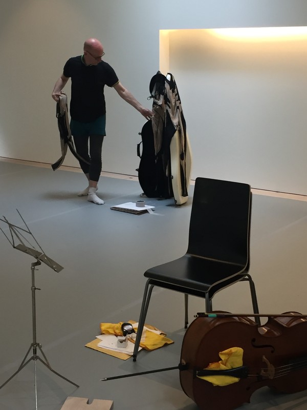 Photo Flash: Rehearsals Begin at Studio Wayne McGregor, Matthew Hawkins and Red Note Ensemble's VESALII ICONES Image