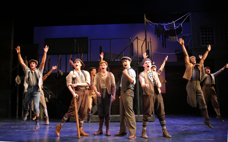 Review: NEWSIES at Connecticut Repertory Theatre Image