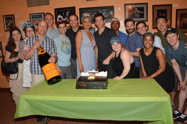 Photo Coverage: It's Blue Skies for GROUNDHOG DAY on Its 100th Broadway Performance Image