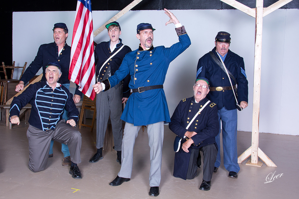 Photo Flash: CIVIL WAR VOICES Opens Tomorrow at Gettysburg Community Theatre Image