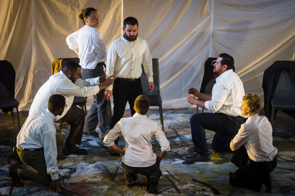 Photo Flash: First Look at The Gallery Players' High-Voltage JULIUS CAESAR in Park Slope 