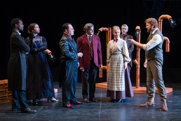Photo Flash: It's Love in the Time of Dystopia! First Look at THE TIME MACHINE at NYMF 