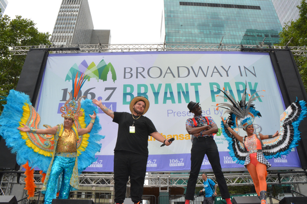 Photo Coverage: Casts of KINKY BOOTS, BEAUTIFUL & More Sing Out at Broadway in Bryant Park! 