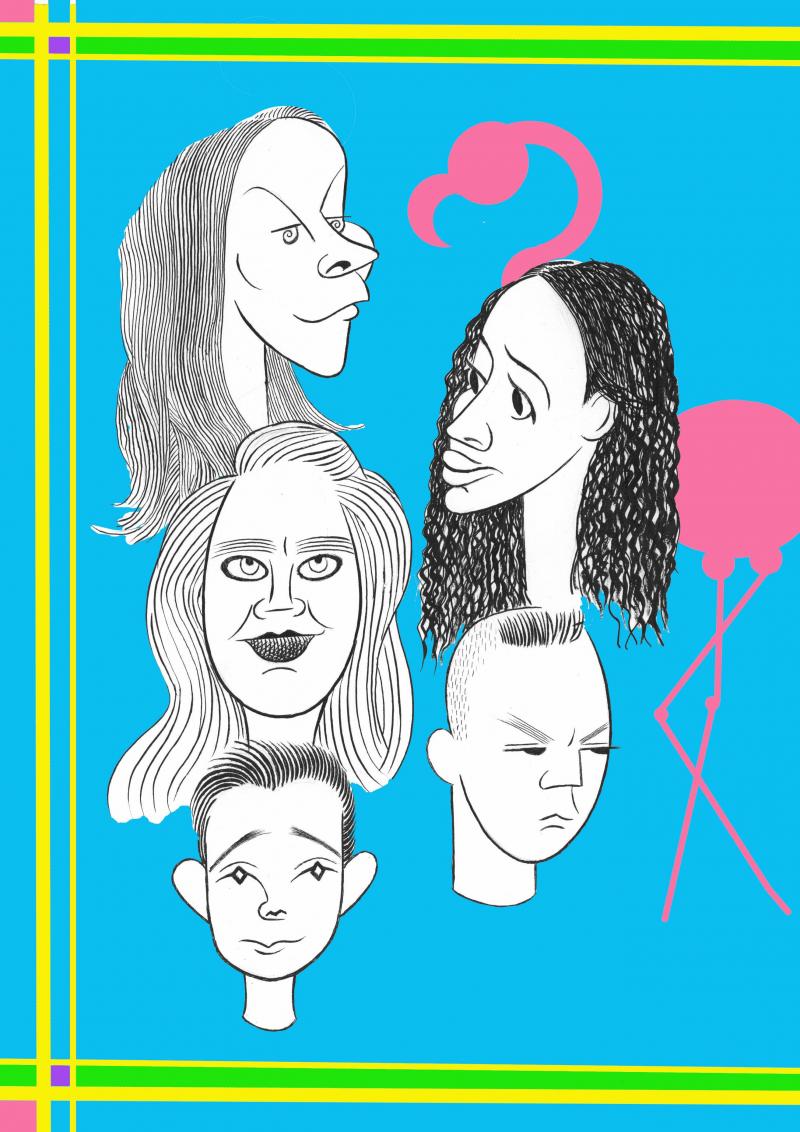 BWW Exclusive: Ken Fallin Draws the Stage - MARVIN'S ROOM Image
