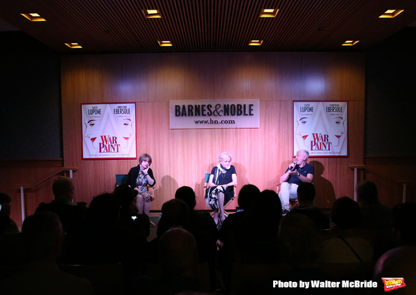 Patti LuPone & Christine Ebersole and Scott Frankel Photo