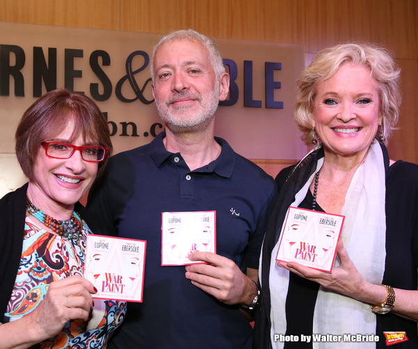 Patti LuPone, Scott Frankel & Christine Ebersole Photo