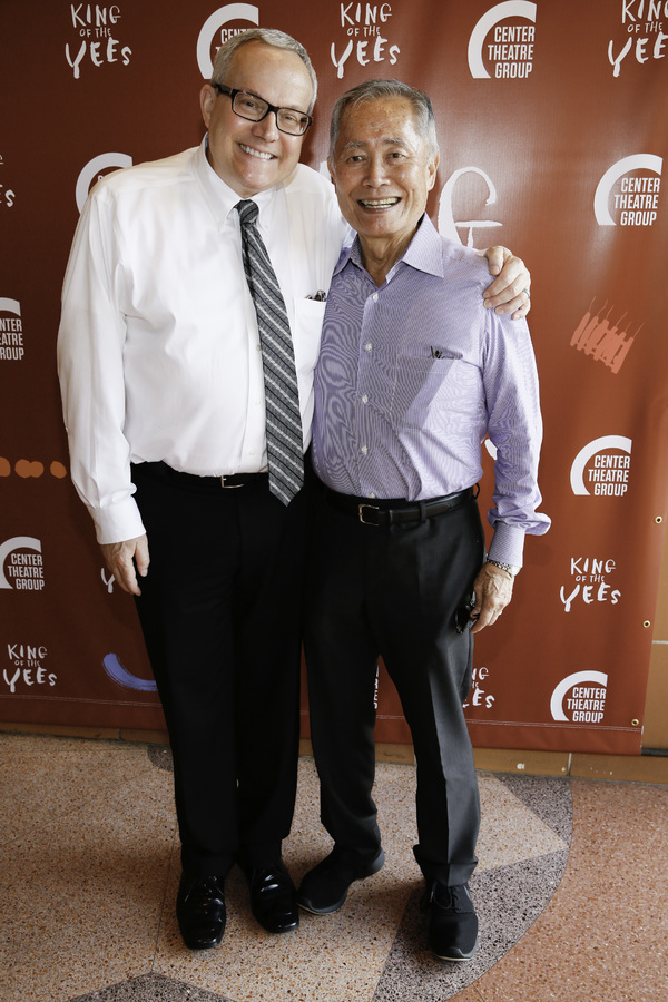 Photo Flash: George Takei and More Celebrate KING OF THE YEES Opening at the Douglas Image