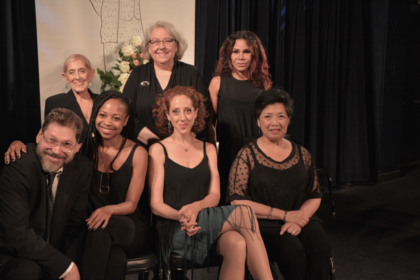 Sondra Lee, Jayne Houdyshell, Daphne Rubin-Vega, Sheria Irving, Alison Cimmet and Mia Photo