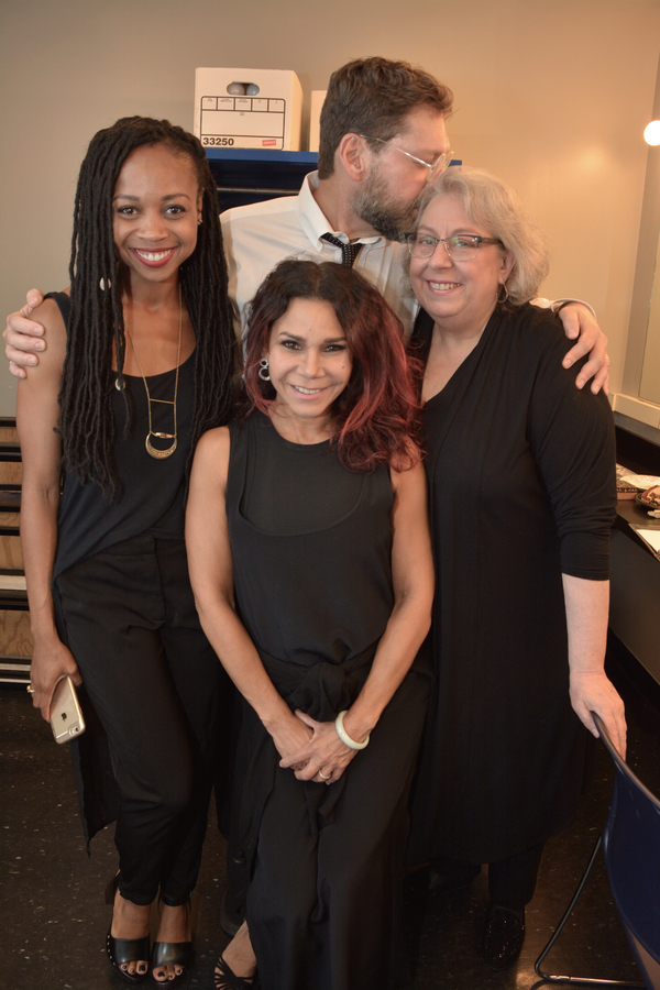 Sheria Irving, Daphne Rubin-Vega, David Staller and Jayne Houdyshell Photo