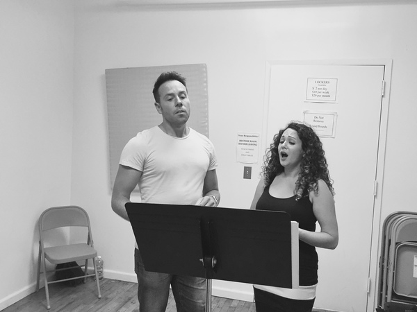 Photo Flash: Inside Rehearsals for Daniel Koek's WEST END STORY at Feinstein's/54 Below Image