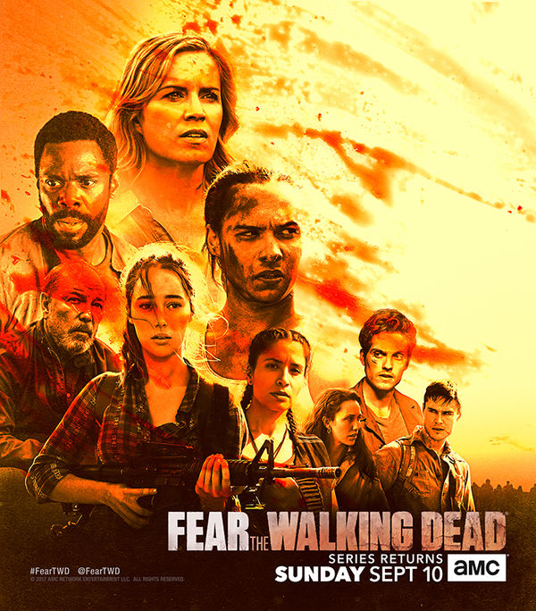 Photo Flash: AMC Shares Comic-Con Art & Reveals WALKING DEAD Return Date! Image