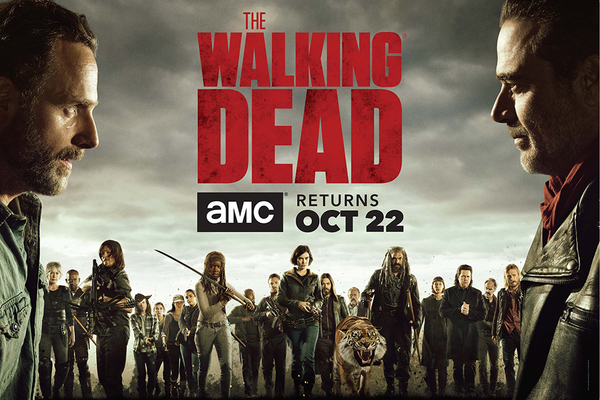 Photo Flash: AMC Shares Comic-Con Art & Reveals WALKING DEAD Return Date! Image