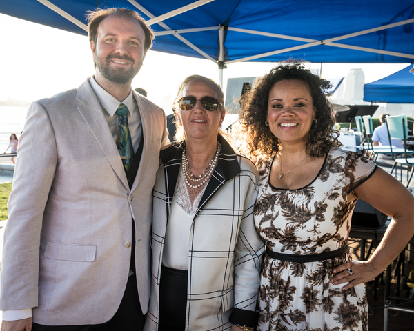 Chris Massimine, Gale Brewer and Kimberley Locke Photo