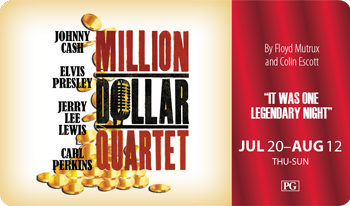 Interview: TJ Jones IS The King for Centre Stage's MILLION DOLLAR QUARTET Image