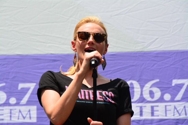 Photo Coverage: The Casts of WAITRESS, CATS, and More at Broadway In Bryant Park Image