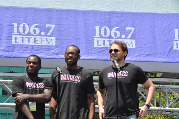 Photo Coverage: The Casts of WAITRESS, CATS, and More at Broadway In Bryant Park Image