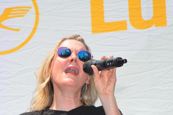 Photo Coverage: The Casts of WAITRESS, CATS, and More at Broadway In Bryant Park  Image