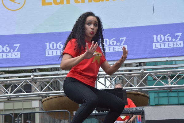 Photo Coverage: The Casts of WAITRESS, CATS, and More at Broadway In Bryant Park  Image