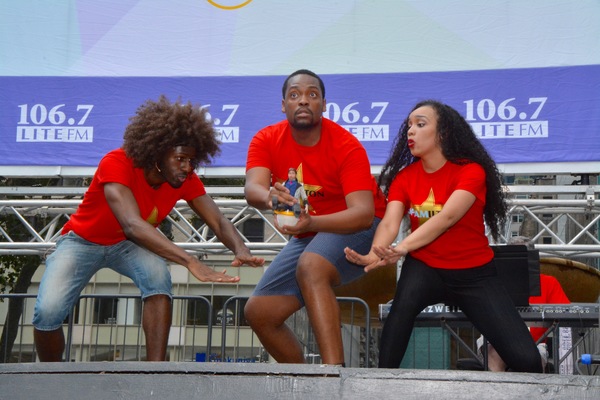Photo Coverage: The Casts of WAITRESS, CATS, and More at Broadway In Bryant Park Image