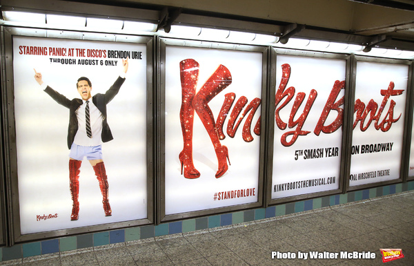Brendon Urie unveils His Subway Billboards For Broadway's 