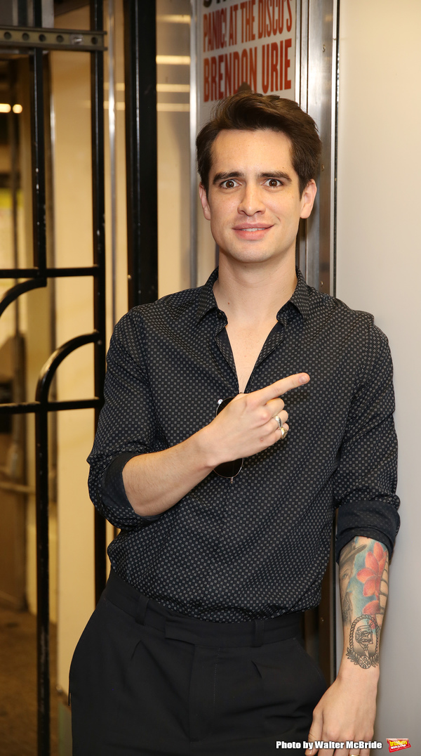 Photo Coverage: Brendon Urie Struts Underground to Unveil New KINKY BOOTS Subway Billboards! Image