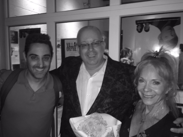 Adam Rothenberg (writer-Call Me Adam), DeVita, and Lane Bradbury Photo