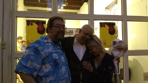 Scott Sickles, Doug DeVita, and cabaret artist, Lane Bradbury Photo