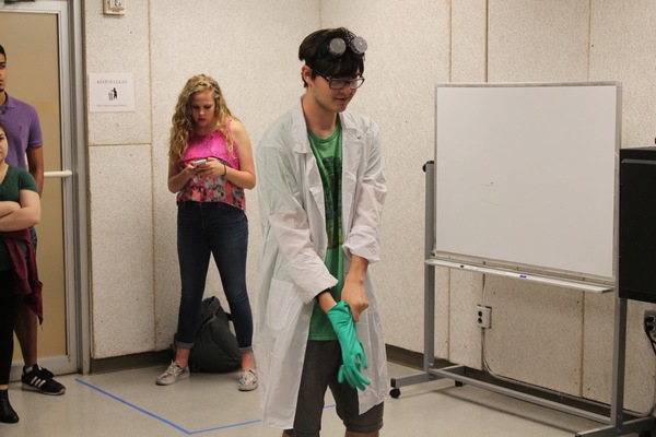 Photo Flash: Inside Rehearsal for SCIENCE FAIR at Theater Row 