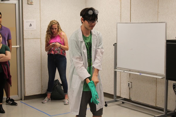 Photo Flash: Inside Rehearsal for SCIENCE FAIR at Theater Row Image