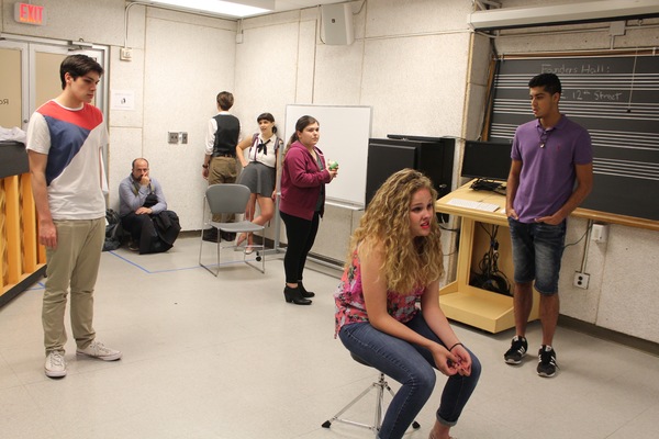 Photo Flash: Inside Rehearsal for SCIENCE FAIR at Theater Row Image
