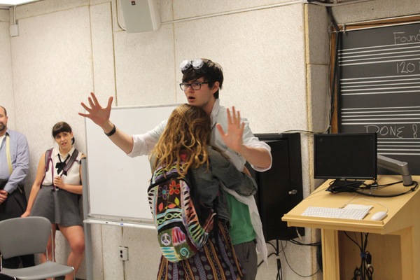 Photo Flash: Inside Rehearsal for SCIENCE FAIR at Theater Row Image