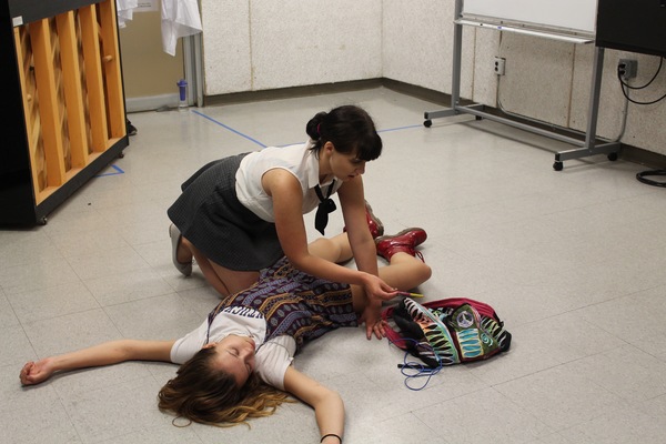 Photo Flash: Inside Rehearsal for SCIENCE FAIR at Theater Row Image