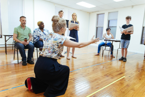 Photo Flash: First Look at Riley Thomas' CONVICTED in Rehearsals Image